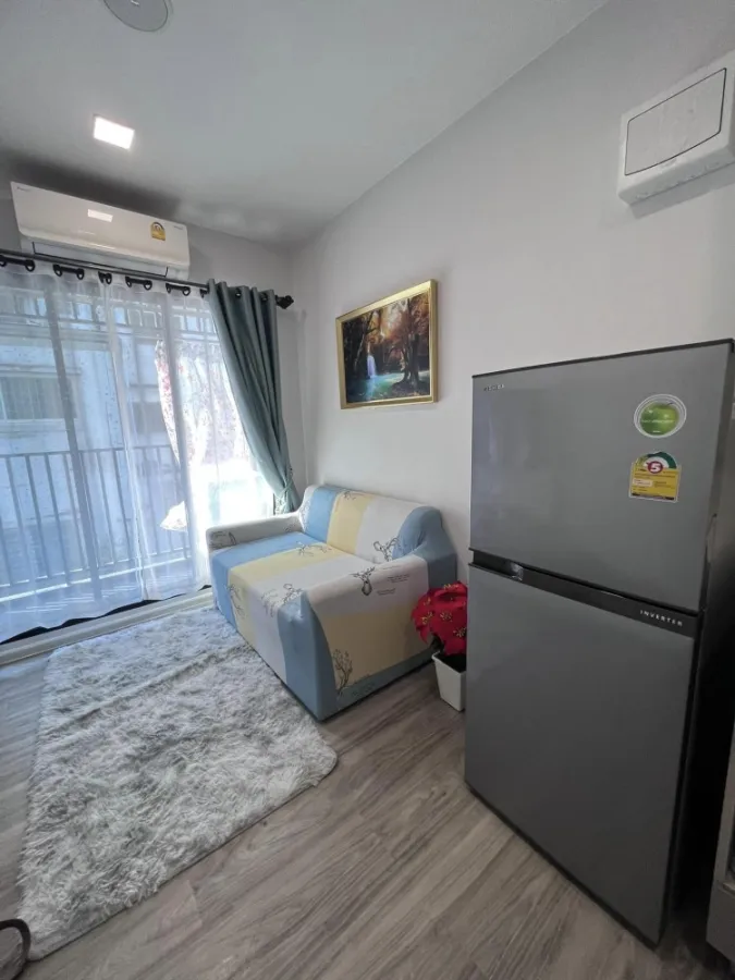 Cave Salaya for rent, 3rd floor, Building A, rear view, comes with complete decorations. Book now, don't miss it, hurry.