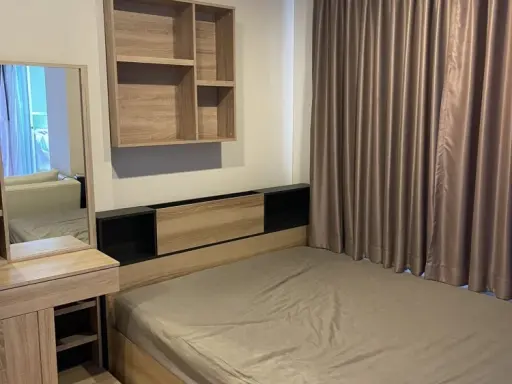 ให้เช่า Lumpini Ville Pranangklao-Riverview ห้องน่าอยู่ เฟอร์นิเจอร์ครบครัน มพร้อมเครื่องซักผ้าในราคาสุดคุ้ม จองเลย