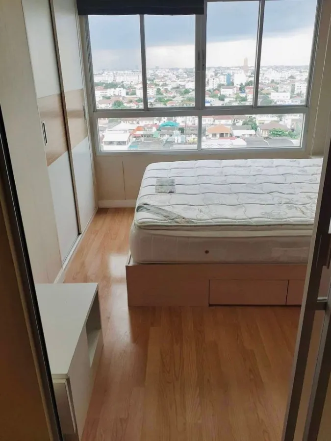 For rent, Lumpini Ville Ladprao-Chokchai 4. Great city view Fully furnished and electrical appliances, interested, reserve now