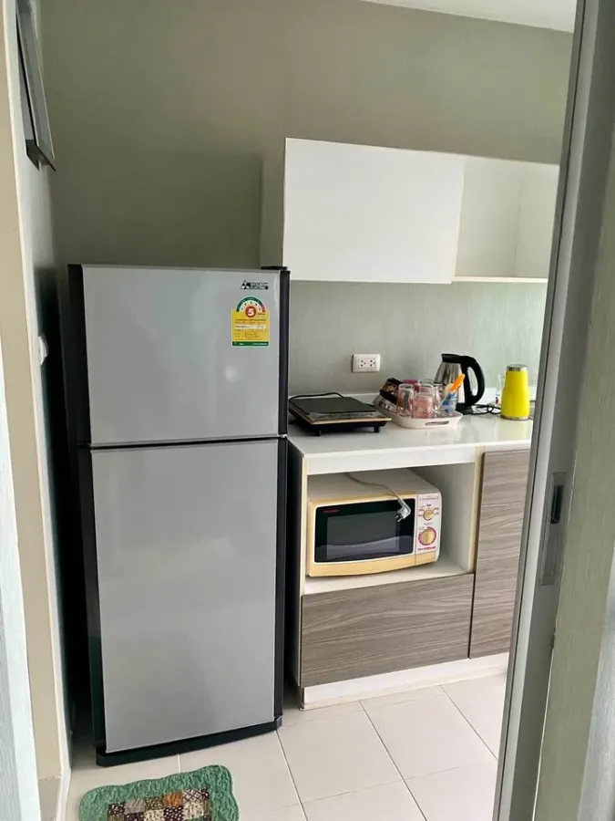 ให้เช่า Dcondo Campus Resort Bangna 1 ห้องนอน 1 ห้องน้ำ เฟอร์นิเจอร์ครบครัน วิวสวยไม่บล็อค จองด่วน