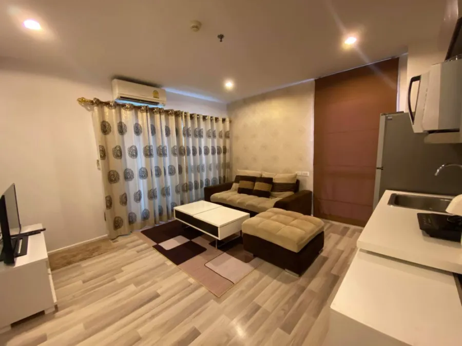 Condo for rent, The Key Prachachuen, corner room, high floor, city view, don't miss it