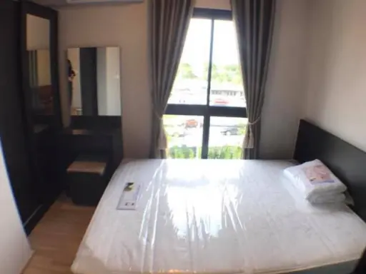 For rent, Plum Condo Mix Chaengwattana, next to the main road. Rim room is ready. North balcony, beautiful view, rent now!!