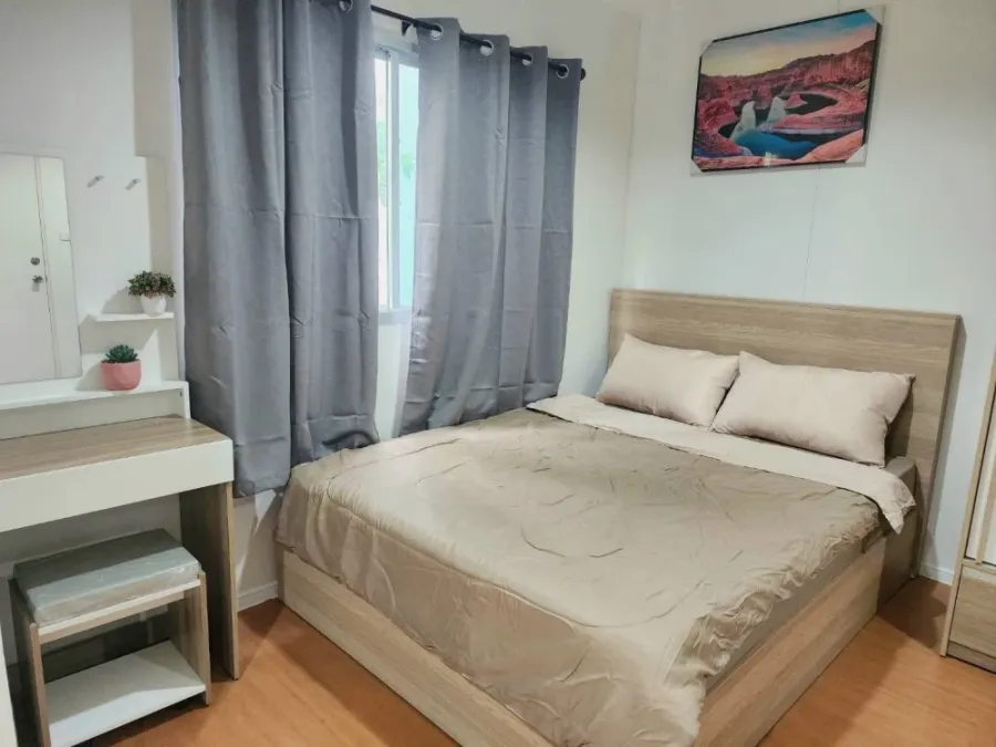 For rent: Lumpini Township Rangsit Klong 1, beautiful room, fully furnished, reserve now, hurry!