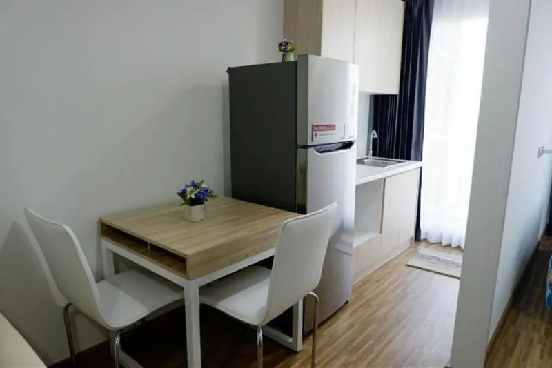 For Rent The Iris Bangyai ห้องแต่งสวย โทนสีขาว สบายตาสุดๆ ให้ฟิลเหมือนอยู่บ้าน สวยขนาดนี้จองด่วนๆ
