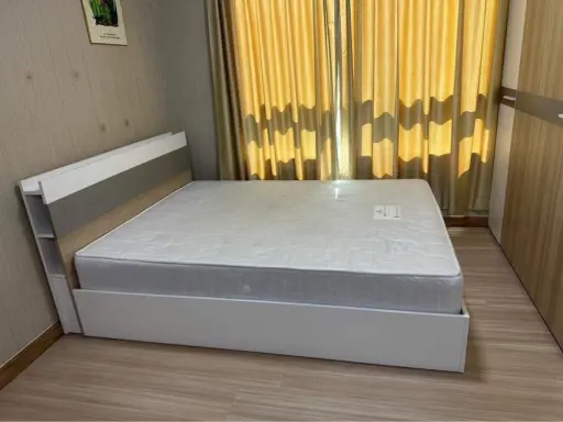 For rent, Plum Condo, Phahonyothin 89, 6th floor, spacious room, fully furnished, ready to move in. Book now, don't wait.