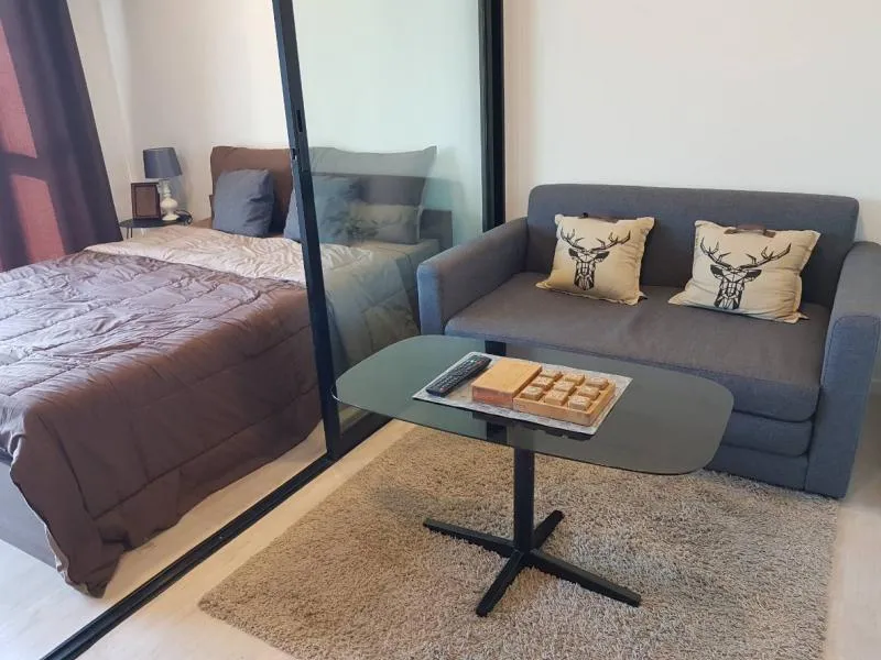 Very nice, 1 bed room type at Kave Condo. Beautiful room like this. Don't miss it. Hurry up to reserve and ready to move in with the room.