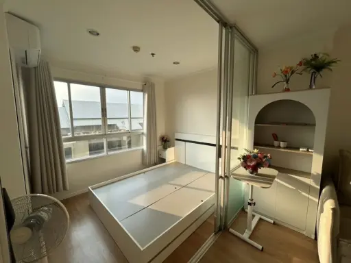 Condo for rent at Lumpini Ville Lasalle-Bearing. The unit is partitioned into separate, well-defined zones. Amazing price! Book now!