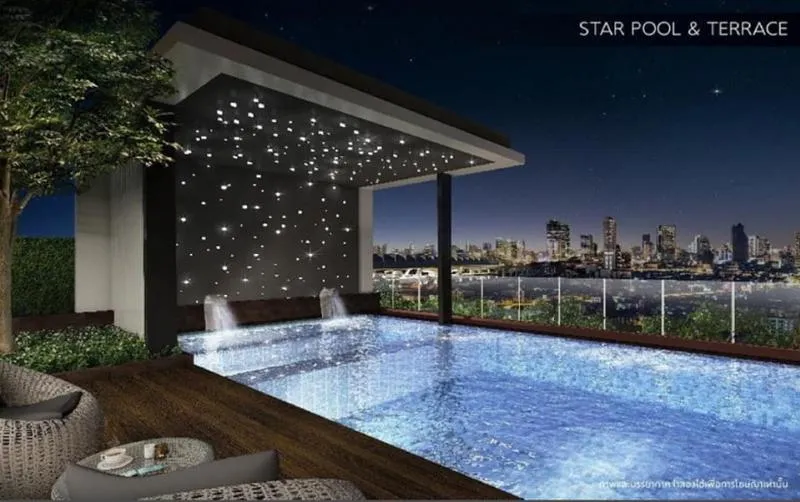 1 ใน Condo The Privacy พระราม9 เดินทางง่าย เฟอร์ครบ จบที่นี้เลย เปิดให้เช่าจ้า
