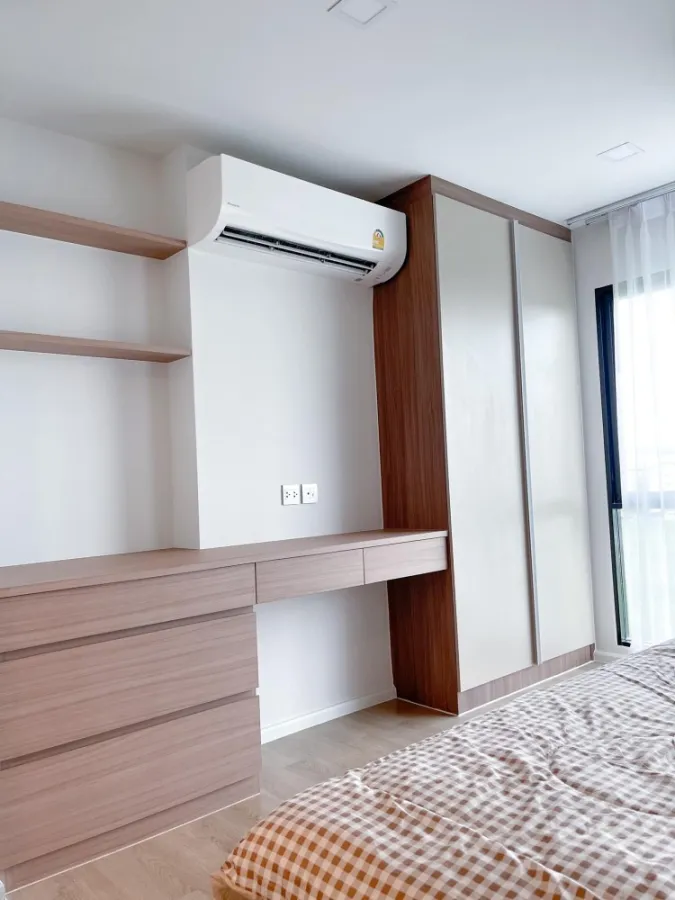 ให้เช่า คอนโด เคฟ ทาวน์ ชิฟท์ ตึก C ชั้น 6 ตกแต่งพร้อมอยู่ ทำเลดี ใกล้ม.กรุงเทพฯ ห้ามพลาด!!