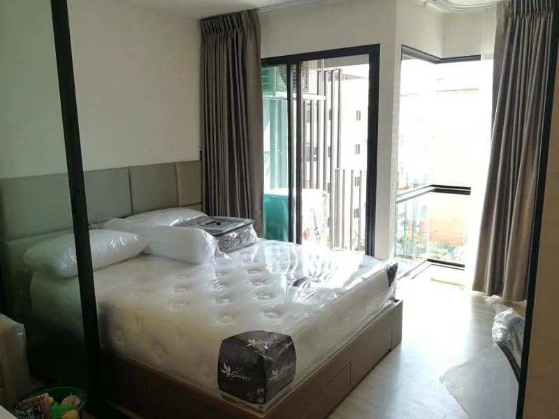 For rent คอนโด เคฟ ทาวน์ สเปซ ตึกB ชั้น5 เฟอร์นิเจอร์บิ้วอินครบ หิ้วกระเป๋าเข้าอยู่ได้เลยจ้า