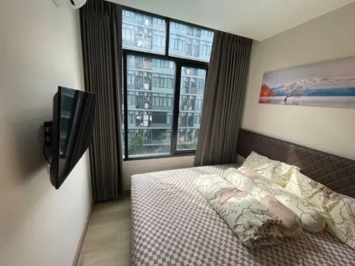 ให้เช่า The Indeed Condo Amata ชั้น 4 ได้วิวสระแจ่มๆ ห้องตกแต่งอย่างดี ราคาเบาๆ จองเลย