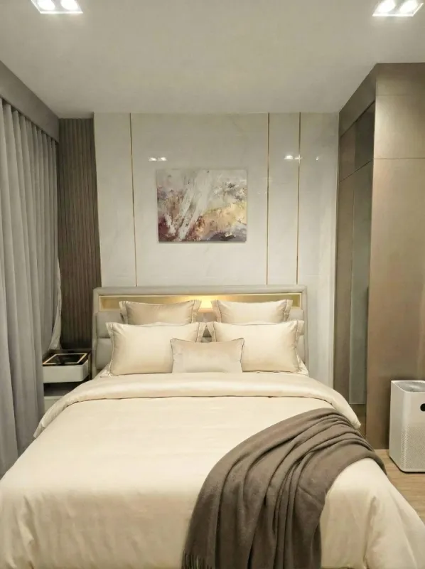 ให้เช่า The Livin Ramkhamhaeng ห้องพักสไตล์ Modern-Luxury ตกแต่งสวยงามพร้อมอยู่ อัดแน่นด้วยแกดเจ็ตล้ำๆ รีบจองเลย