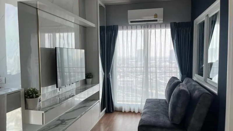 ด่วนขาย เช่า คอนโด ลุมพินี เพลส รัชดา-สาธุ ห้องมุม Corner View พร้อม Built-In & Fully Furnished อย่าพลาด