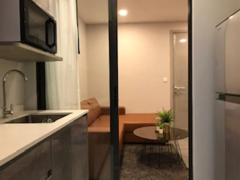 Great value, Condo for rent, The Politan Breeze, simple decoration, bright tone room, tight furniture, affordable price