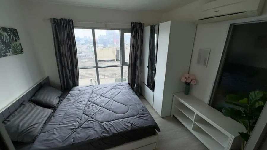 For rent Aspire Ngamwongwan ห้องมุมมีความเป็นส่วนตัว ชั้น 10 วิวเมือง รีบมาจองด่วนๆ ก่อนพลาด