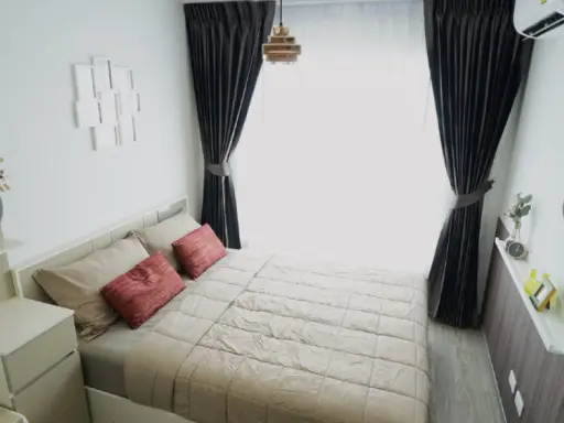 Condo for rent, Regent Home Sukhumvit 97/1, private corner room, 5th floor, open view, unblocked view, next to bts, good value