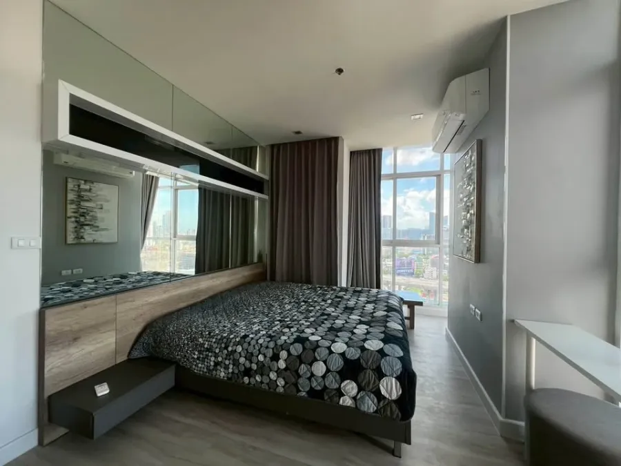 ให้เช่า The Coast Bangkok 2 ห้องนอน พื้นที่ใช้สอยเยอะ บิวท์อินเฟอร์นิเจอร์ครบครัน วิวสวย จองเลย