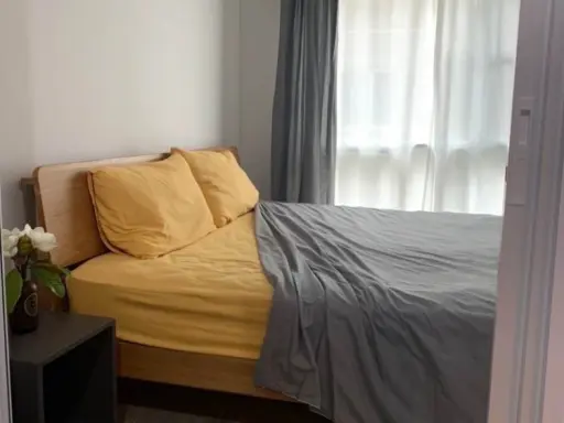 For rent, Regent Home Sukhumvit 97/1, partitioned room. big screen tv There is a washing machine in the room. Hurry up to reserve.