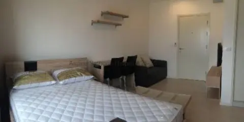For rent Aspire Sathorn Thapra ห้องstudio เฟอร์ครบ เก็บกระเป๋า เข้าอยู่ได้เลยย ห้ามพลาดเด็ดขาดดด