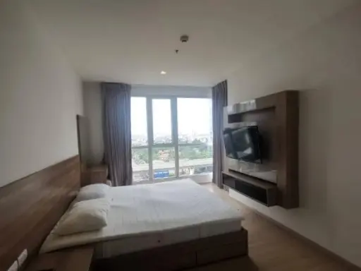 For sale, for rent, Rhythm Sukhumvit 50, 9th floor, spacious room, 2 bedrooms, comes with fully decorated, book now, urgent.