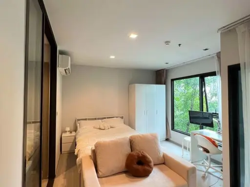 ให้เช่า ไลฟ์ อโศก-พระราม 9 ห้องสตูดิโอ วิวสวนร่มรื่น ใกล้ชิดธรรมชาติ ตกแต่งครบครัน พร้อมเข้าอยู่!! images