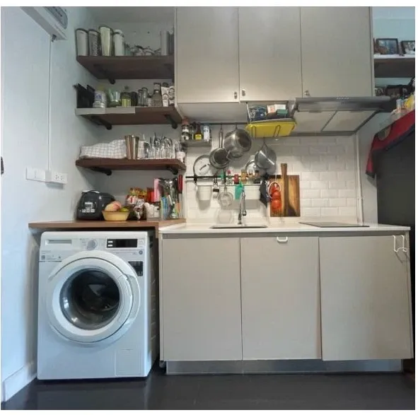 ขาย Condo a Space ME Sukhumvit 77 ห้องพร้อมอยู่ เฟอร์ครบ รีบจองเลย+++