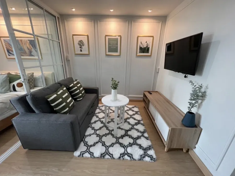 ให้เช่า Regent Home 12 Ladphrao 41 ห้องแต่งสวยคุมโทน ชั้น 3 มาพร้อมเฟอร์ครบครัน หิ้วกระเป๋าเข้าอยู่ได้เลยจ้า