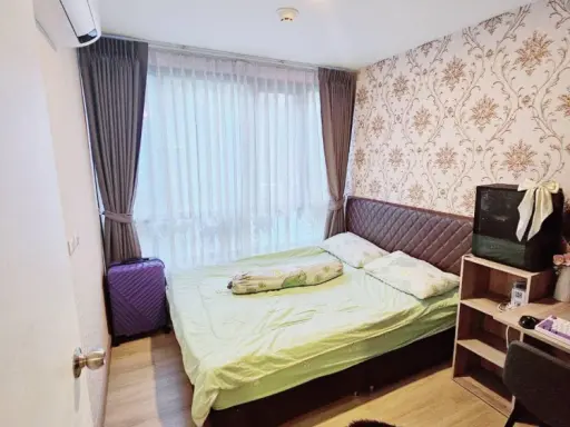 ปล่อยเช่า Indeed Condo Amata ติดวอเปเปอร์จัดเต็ม เฟอร์นิเจอร์ครบ ลากกระเป๋ามาได้เลย