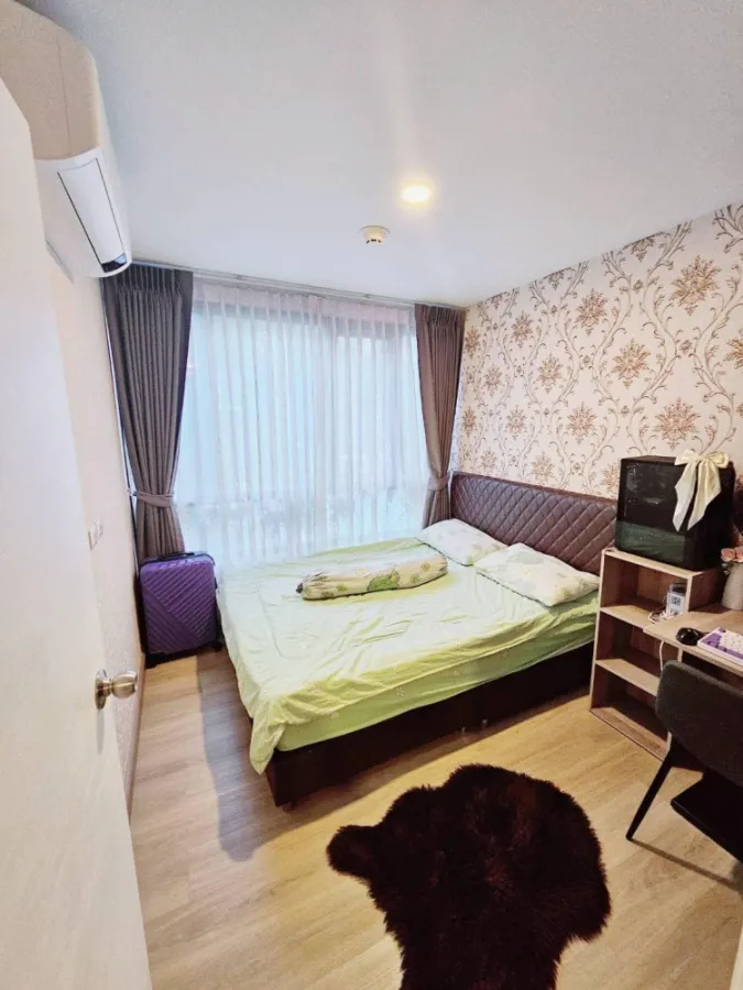 ปล่อยเช่า Indeed Condo Amata ติดวอเปเปอร์จัดเต็ม เฟอร์นิเจอร์ครบ ลากกระเป๋ามาได้เลย