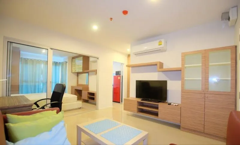 ปล่อยเช่า Aspire Rama 9 Fully Furnished เตียงไซด์ใหญ่จุใจ นุ่มมากนอนหลับสบายใครๆก็ชอบรีบเลย