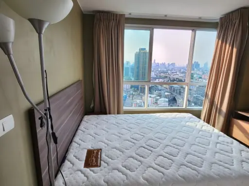 For rent, U Delight Residence (Pattanakarn - Thonglor), 24th floor, corner room, fully furnished. Ready to move in. Book now.