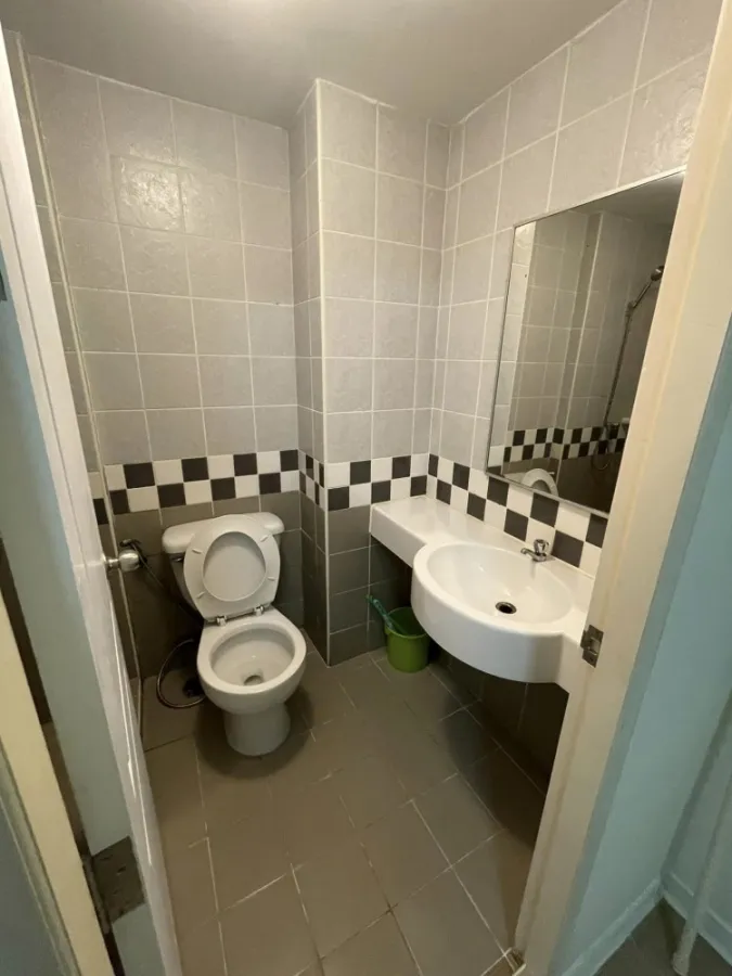 Condo for rent, Lumpini Town Rattanathibet, 1 bedroom, 1 bathroom, complete facilities, good price, quick booking