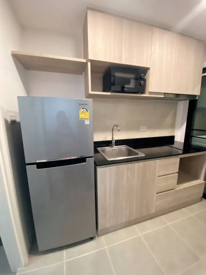 Condo for rent, Green Ville 2, Sukhumvit 101, swimming pool view, separate kitchen, well proportioned.