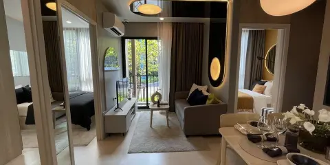 ขายดาวน์ โนเบิล นิว เมกา พลัส บางนา ห้องมุม ชั้น 19 แปลนหน้ากว้าง Fully-Furnished ต้องรีบแล้ว