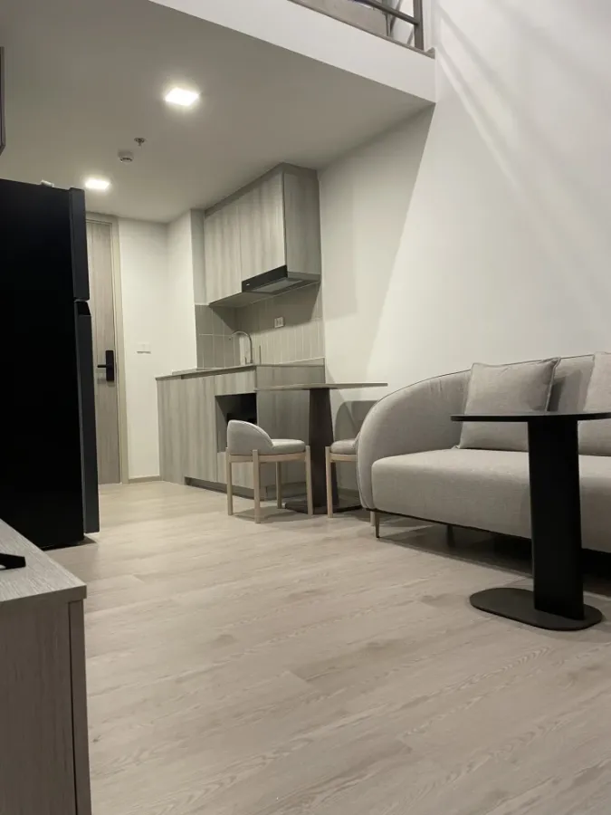 For rent: COBE Kaset-Sripatum, 21st floor, Studio High Ceiling unit (4.7 meters high). Book now!