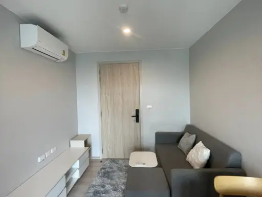 ให้เช่า Nue Noble Srinakarin-Lasalle ชั้น 32 ห้องกั้นเป็นสัดส่วน ตกแต่งเรียบง่าย น่าอยู่มาก ห้ามพลาด