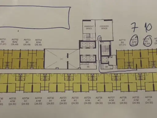 Plum Condo New West 1 Bedroom Type A for sale, garden view, not next to the garbage room, not next to the elevator. Interested? Reserve now! images