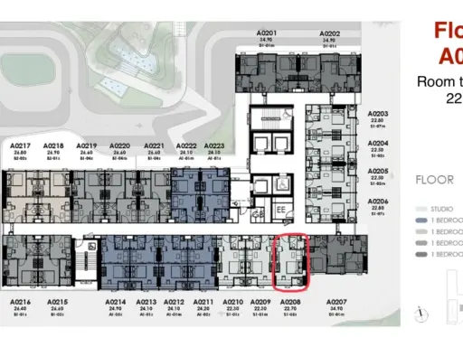 ขายดาวน์ Modiz Avantgarde ชั้น 6 Type Studio วิว ม.กรุงเทพ พลาดแล้วจะเสียใจ