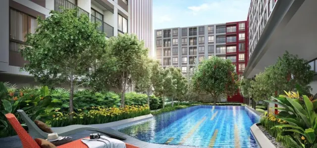 ขายดาวน์ ดีคอนโด ไฮป์ รังสิต ชั้น 4 ห้องขนาด 24.25 ตรม. Fully furnished สนใจเป็นเจ้าของ จองเลย images
