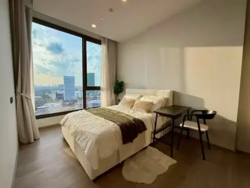 ให้เช่า The Crest Park Residences วิวสวนขนาด 500 ไร่ ฝ้าเพดานสูง 3 เมตร โล่ง โปร่ง สบาย รีบจองเลย images