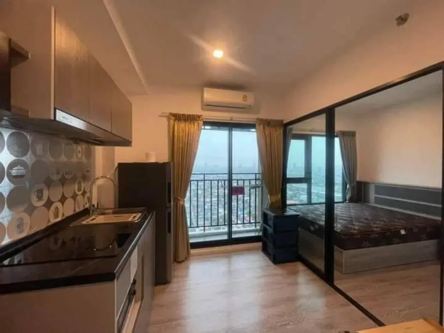 Condo for rent, Kensington Sukhumvit-Thepharak, near BTS, complete electrical appliances Plus it's cheap, don't wait!
