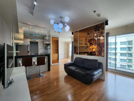 For sale Lumpini Park Riverside-Rama 3 1 bedroom 1 bathroom Nice room, nice decoration, river view, book now.