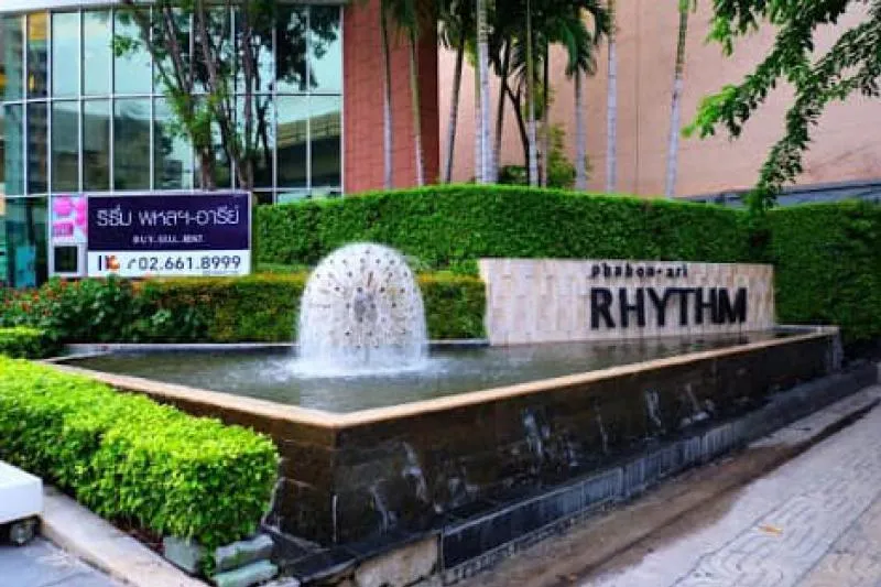 Rhythm Phahon-Ari for sale, the most beautiful room, the best view, 1 bedroom, fully furnished, 39th floor, reserve now, don't miss it.