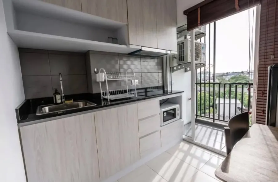 For rent: Green Ville Sukhumvit 101, fully furnished, ready to move in, fully furnished, just bring your bags and move in.