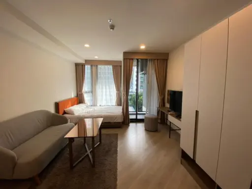 Condo for sale, The Base Saphan Mai, room size 28 sq m., 5th floor, clear view, ready to move in. images