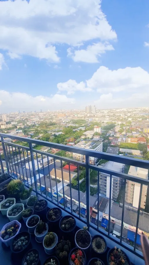 Sell rent Ideo Sukhumvit 115, 25th floor, unblocked view, 2 bedrooms, complete facilities. First come first serve