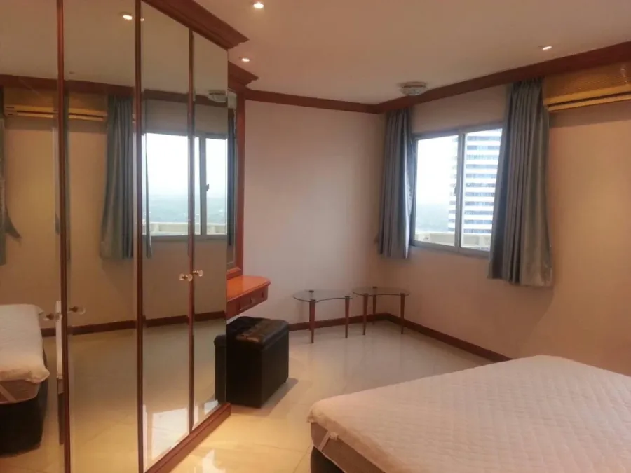 Condo for rent, SV City Rama 3, corner room with privacy, 22nd floor, high view, hurry and reserve now.
