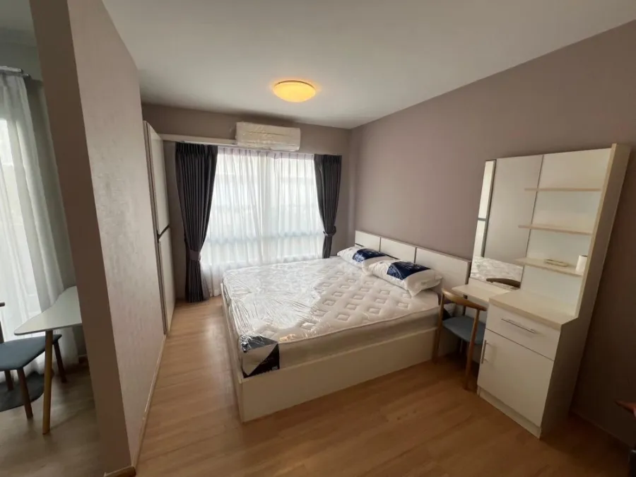 For rent or sale Plum Condo 101 ห้องพร้อมอยู่ เฟอร์เครื่องใช้ไฟฟ้าครบครัน ราคาดี รีบมาจับจองเลยจ้า อย่ารอช้า