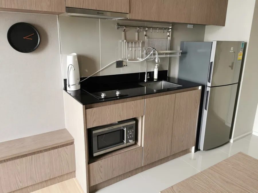 Condo for sale, M Chatuchak, decorated room, built-in, very beautiful, very livable, everything is complete, pets can be accommodated, hurry to reserv