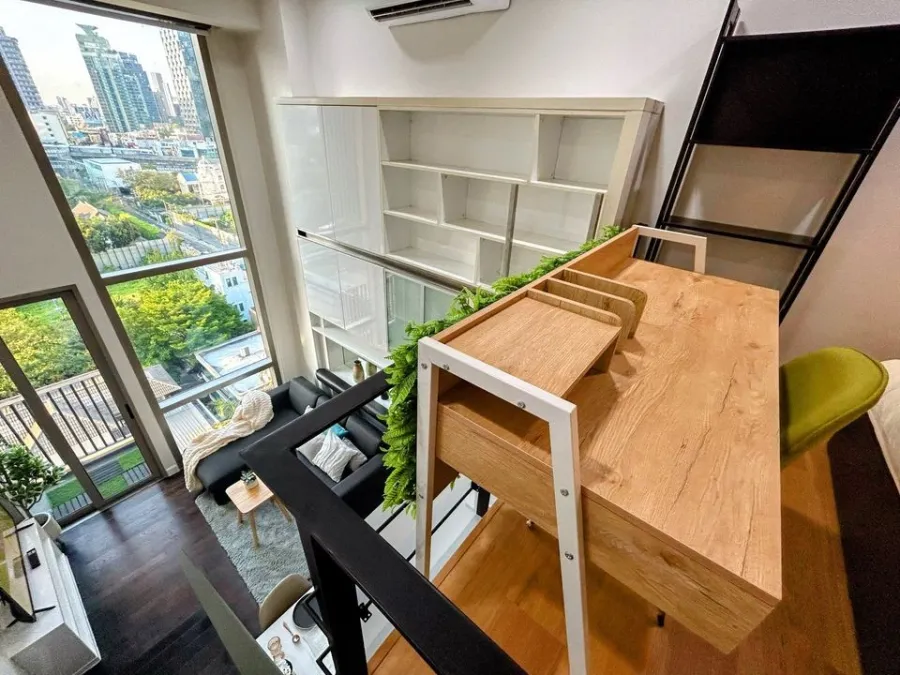 For rent Ashton Morph 38 pet friendly คอนโด Duplex วิวสวย ห้องทิศเหนือ ไม่ร้อน ห้ามพลาด